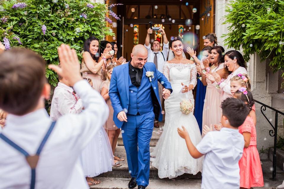 Le lancer du bouquet