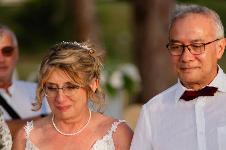 L’arrivée de la mariée