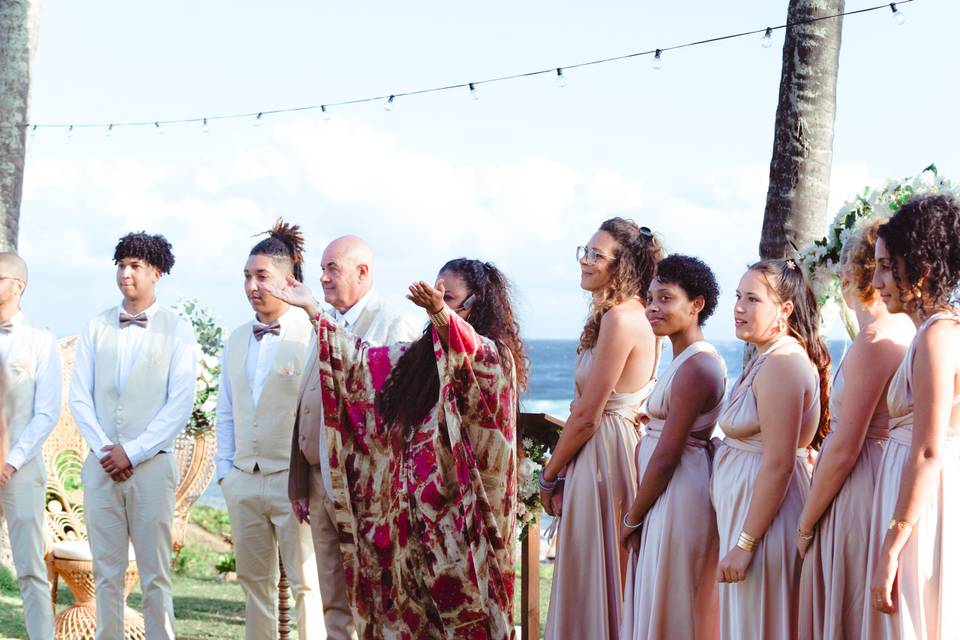 L’arrivée de la mariée