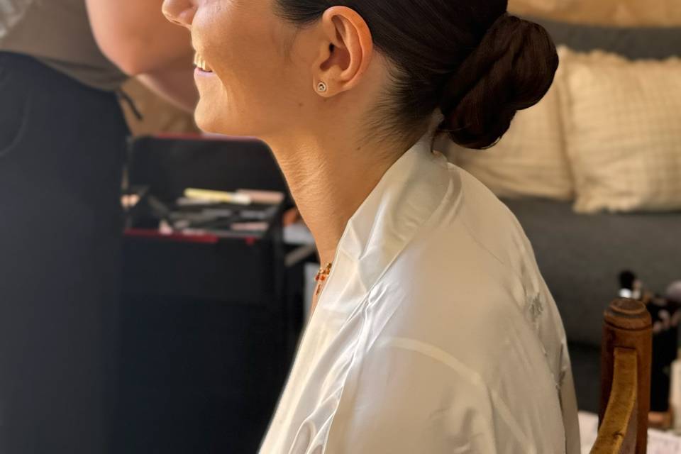 Chignon mariée