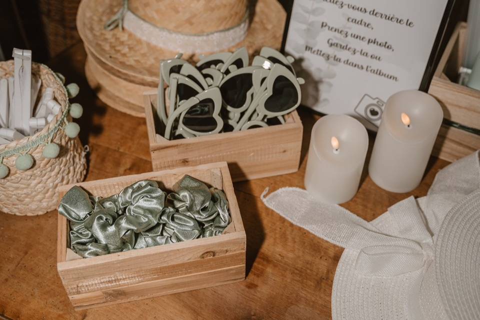 Accessoires photobooth
