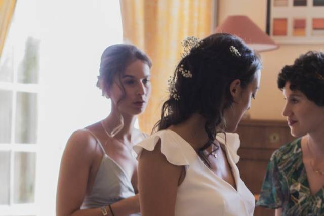 Préparatifs entre copines