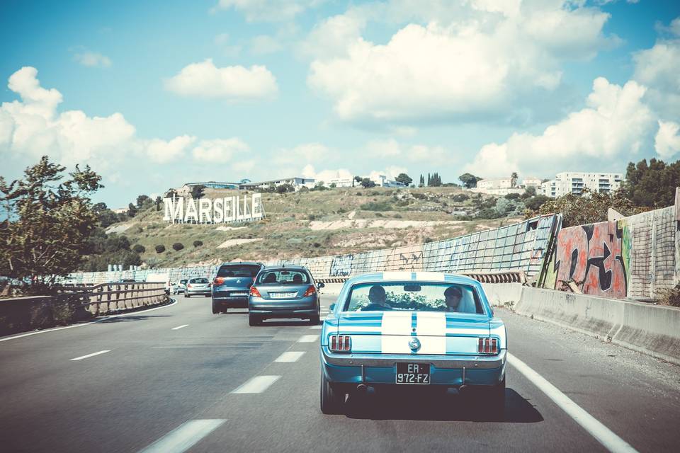 Marseille en Mustang