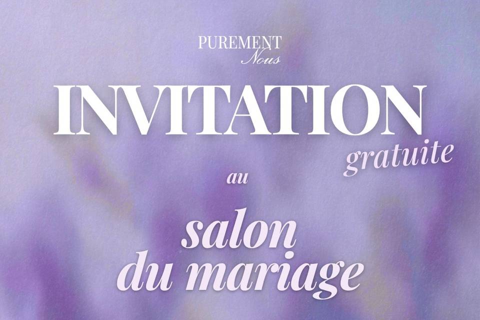 Nous serons présents au Salon