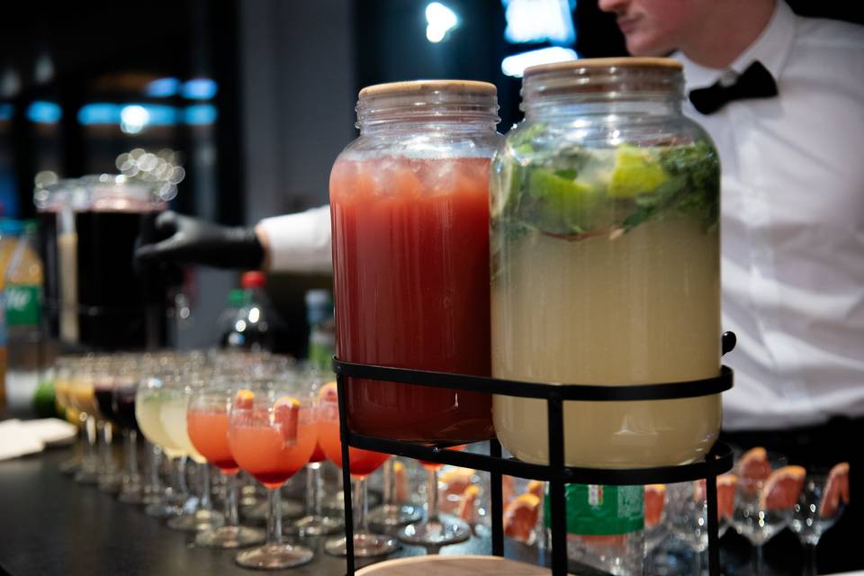 Bar à cocktails : Le M & le G