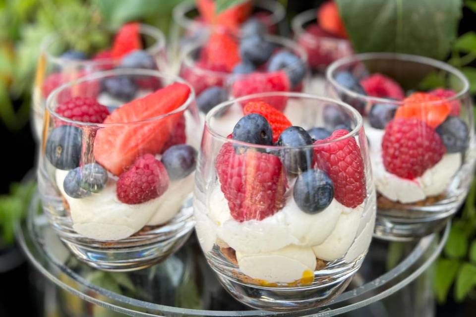 Verrines fruités