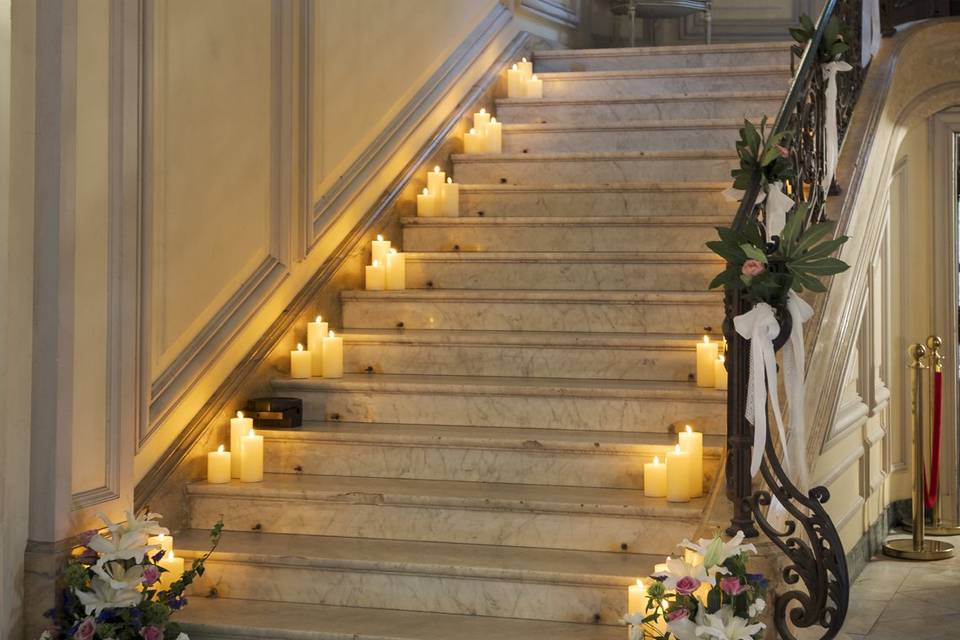 L’escalier de marbre