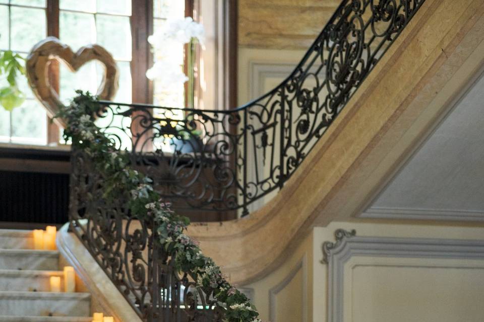 Escalier de marbre
