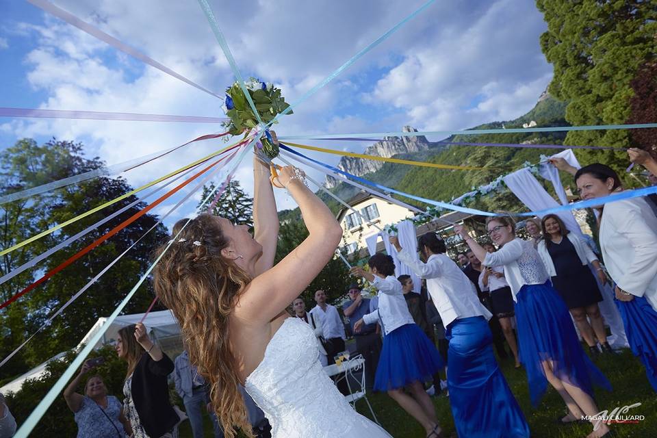 Lancer du bouquet… original !