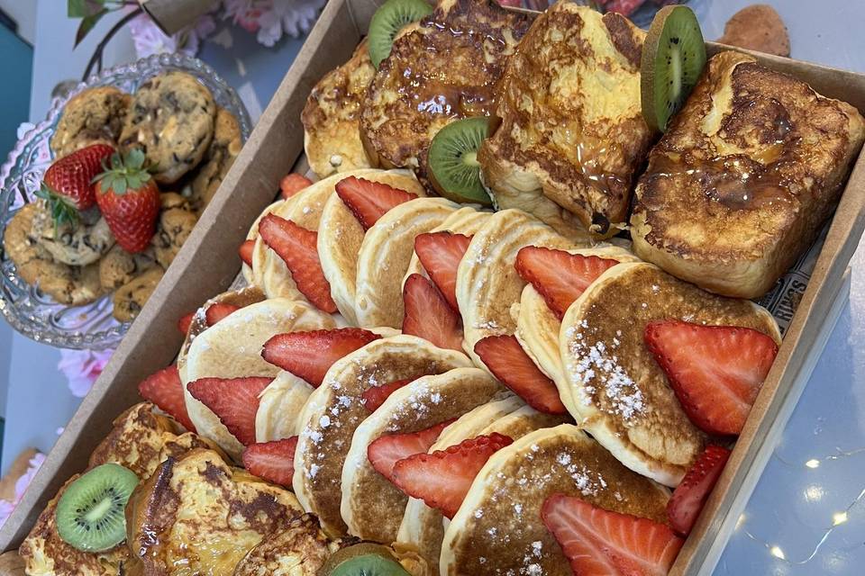 Pancakes et brioches