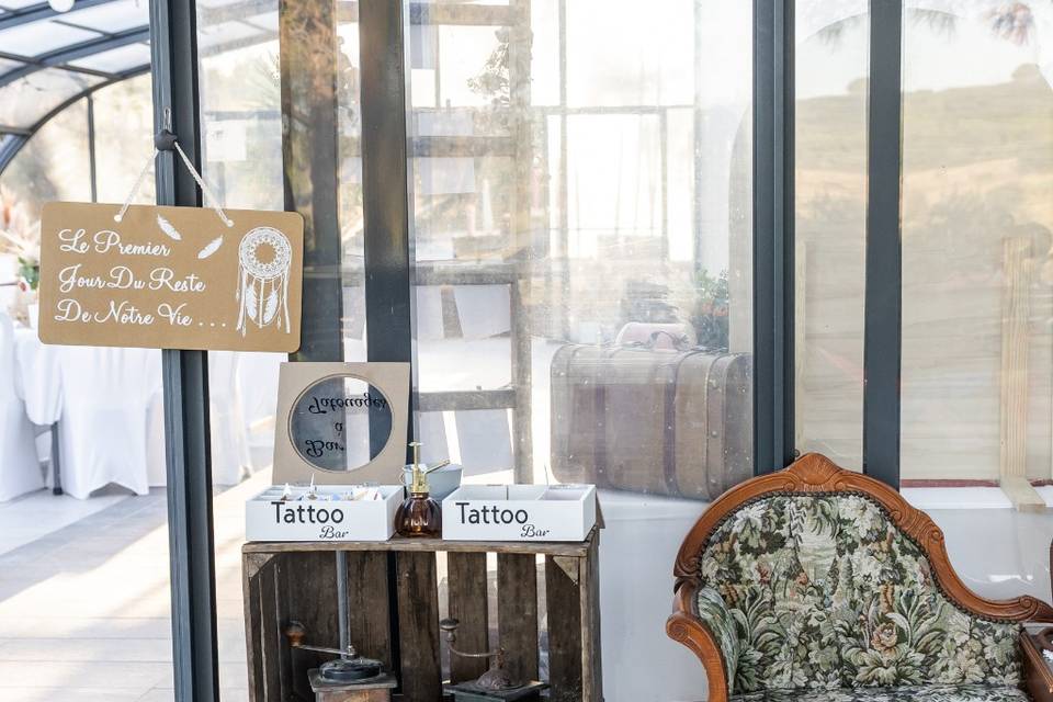 Bar a tatoo