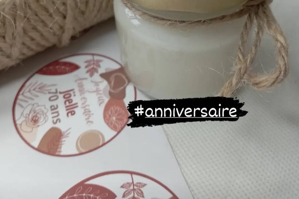 Bougie anniversaire