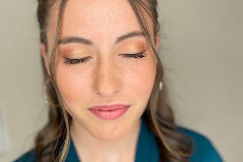 Make-up naturel eye liner