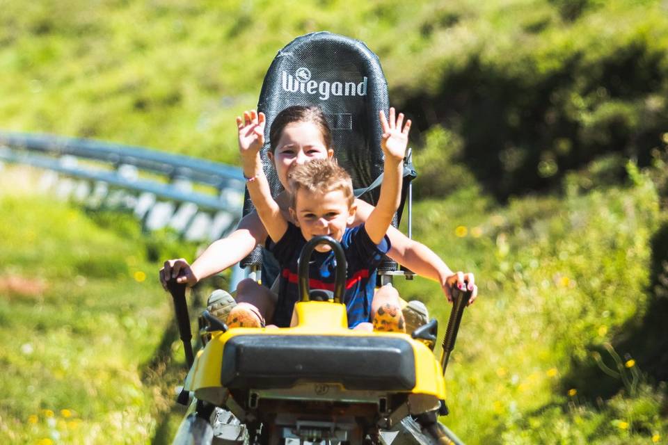 Activité mountain luge