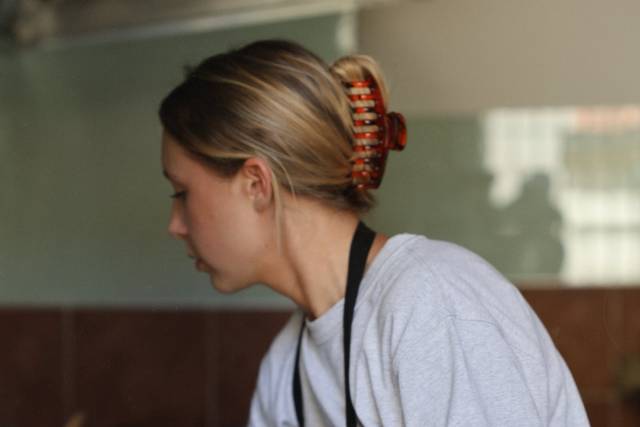 Louise en cuisine