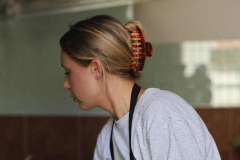 Louise en cuisine