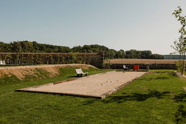 Terrain de pétanque