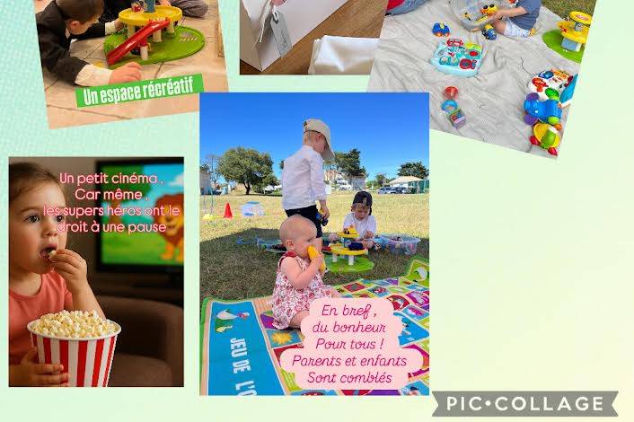 Les petits invitées avec nous