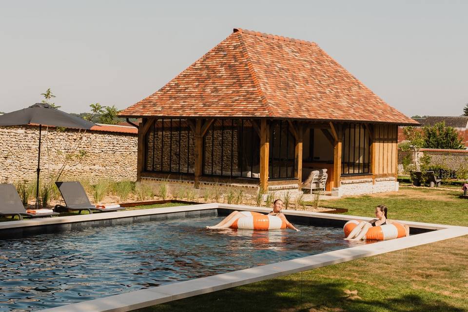 Piscine chauffée