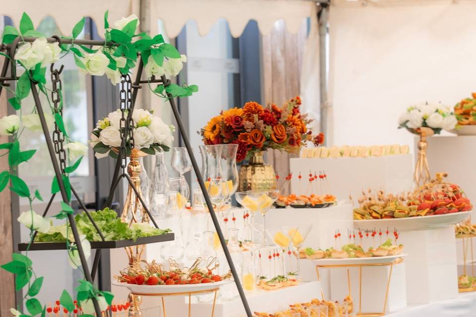 Buffet vin d'honneurm