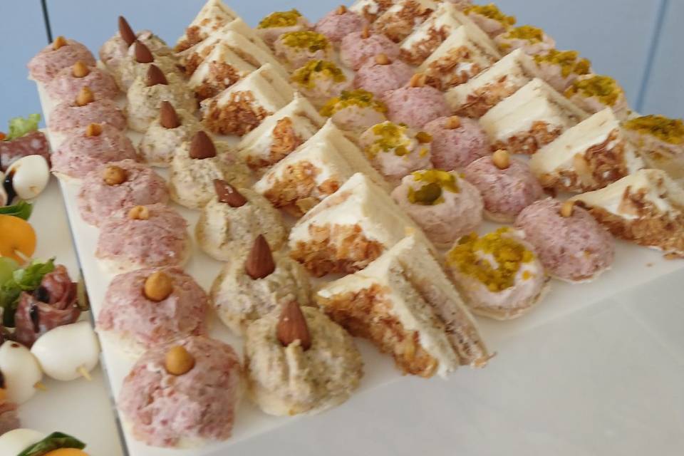 assortiment des canapés