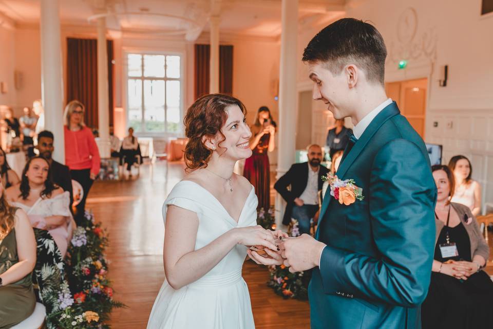 échange des alliances