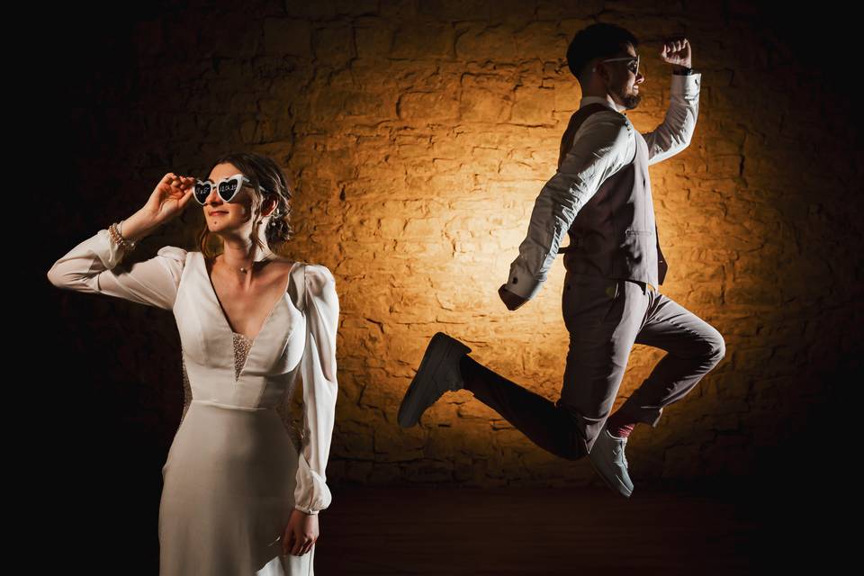 Photo de couple créative