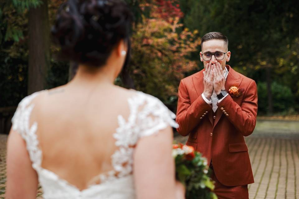 Découverte de la mariée