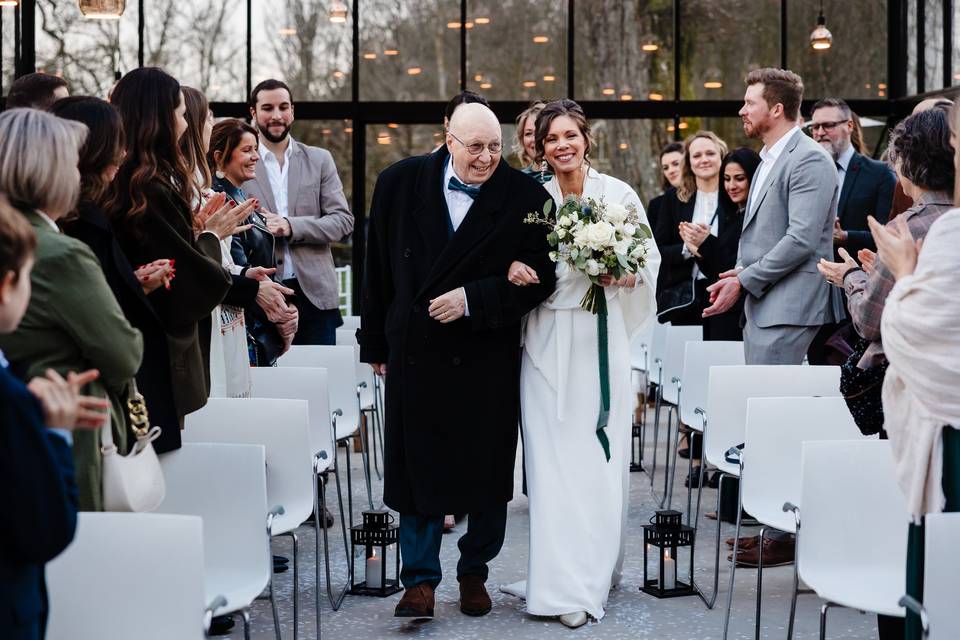 Entrée de la mariée