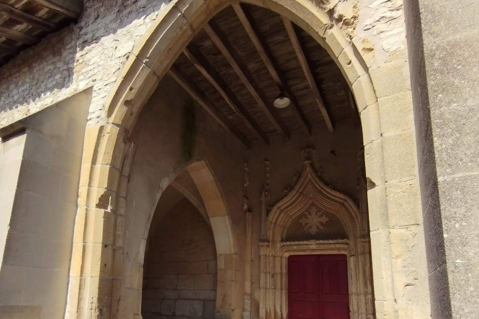 Entrée de l'église