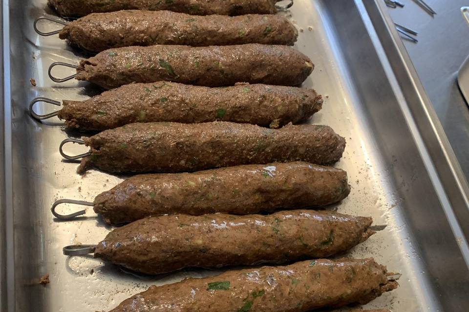 Brochette de lentilles Sumak