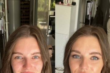 Avant/après maquillage