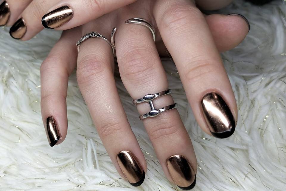 Vernis et effet chrome