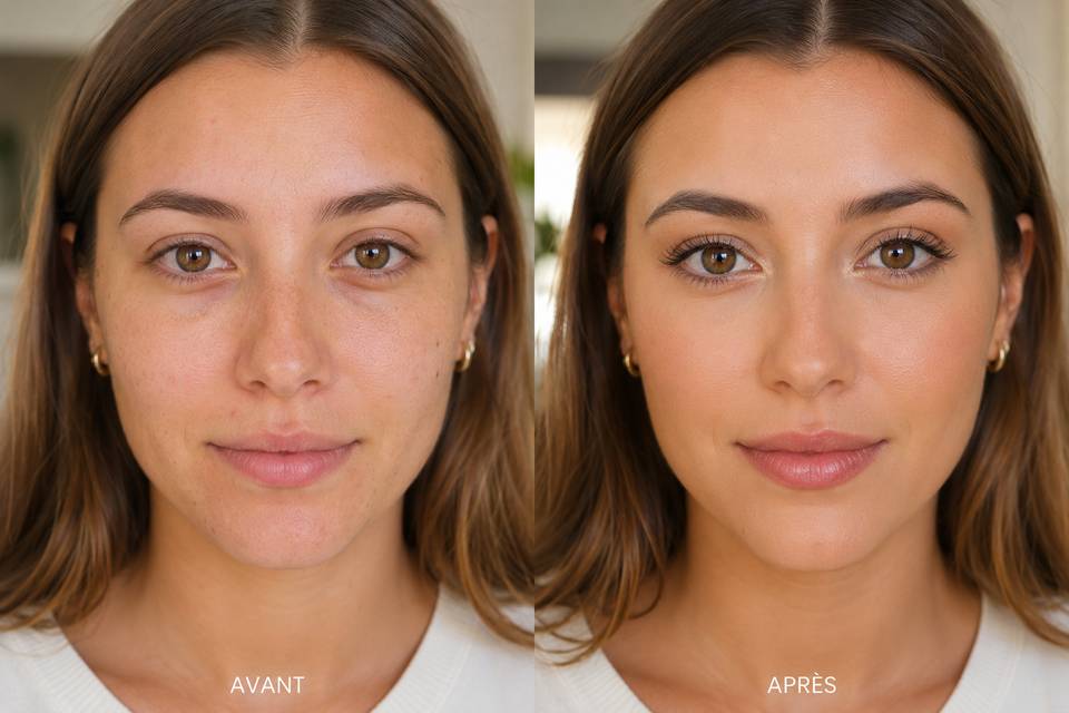 Avant/après bride