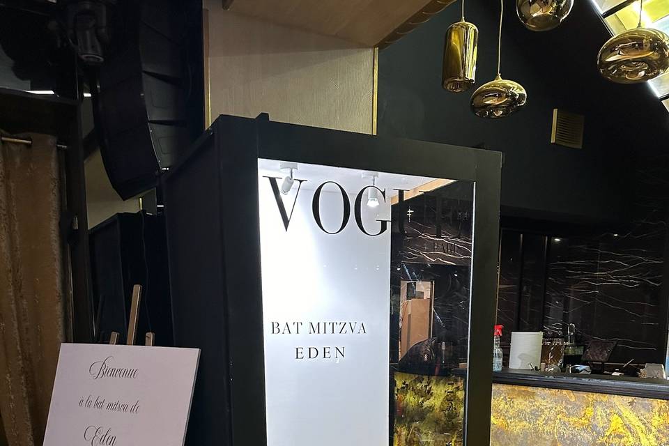 Cabine vogue sur mesure