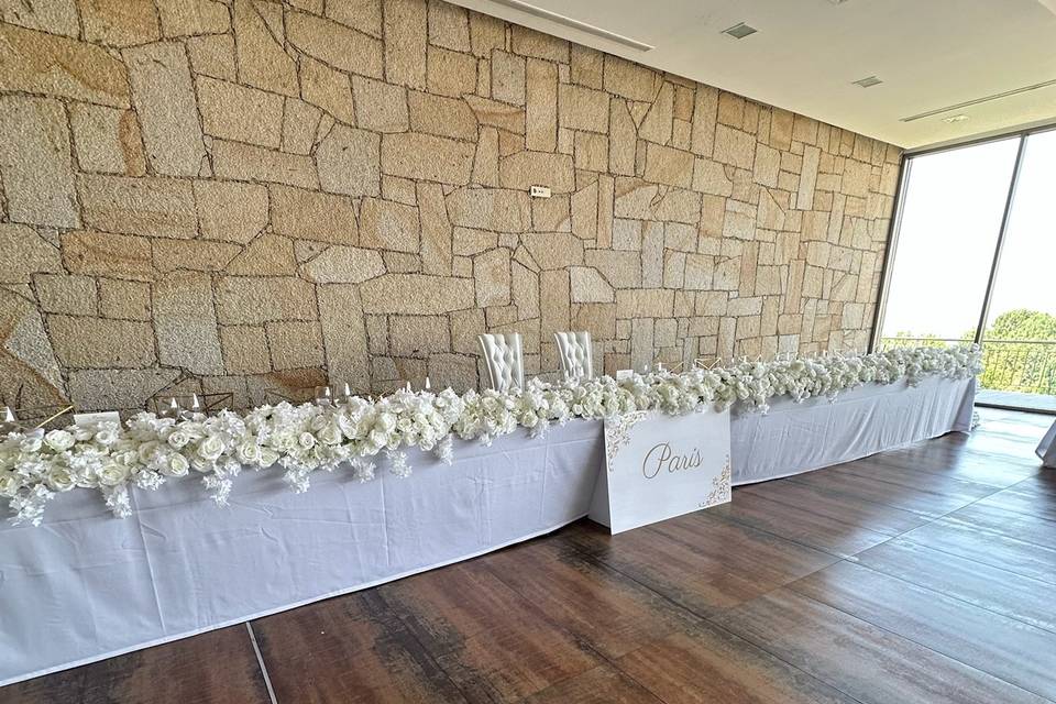 Table des mariés