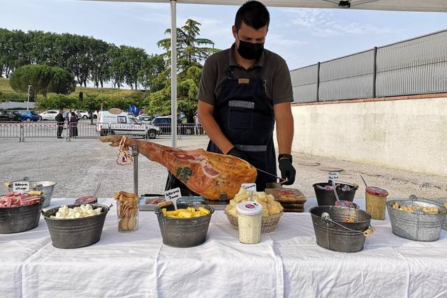 Découpe de jambon