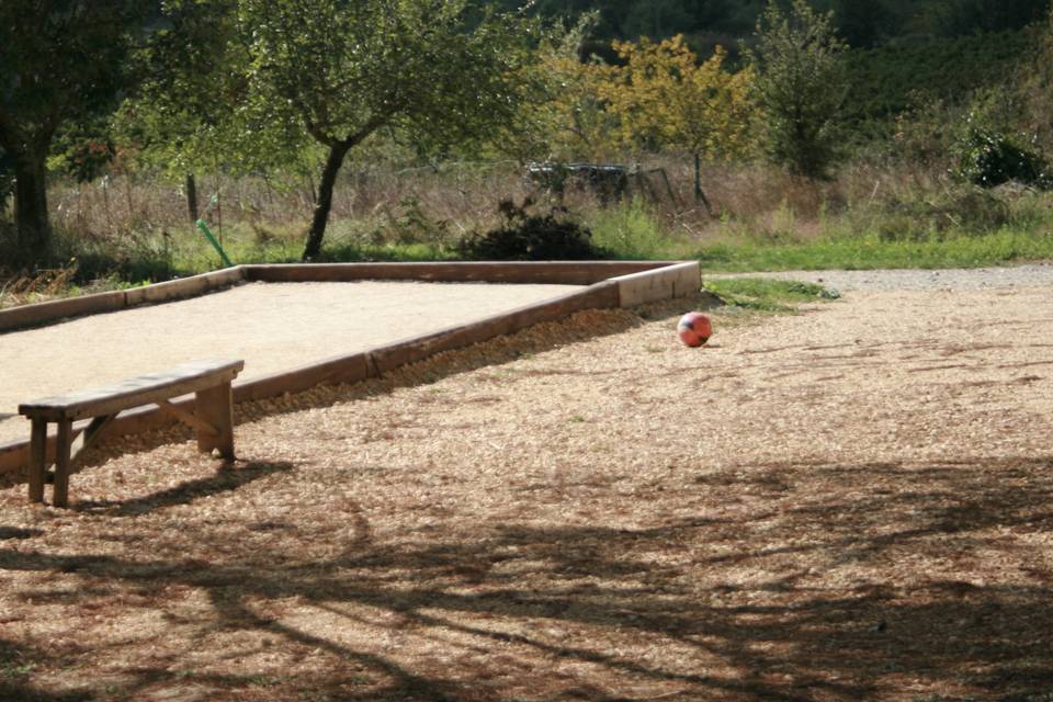 Terrain de pétanque