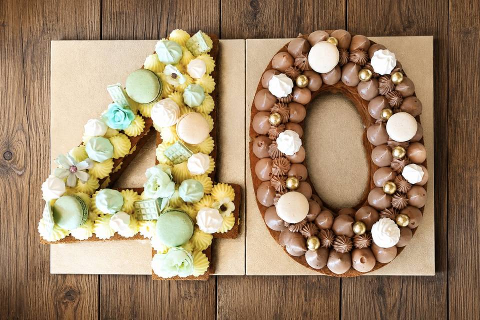 Number cake