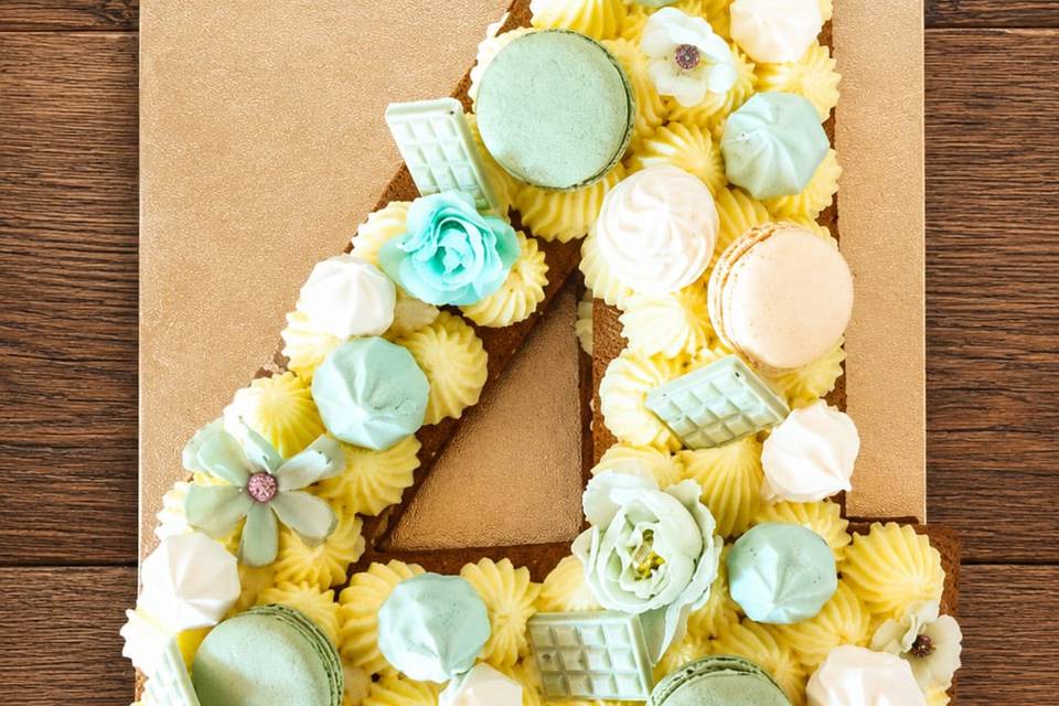 Number cake Citron