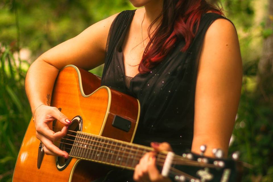 Shooting guitare
