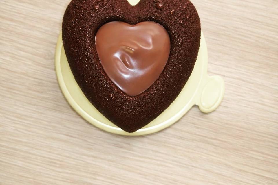 Cœur choco praliné