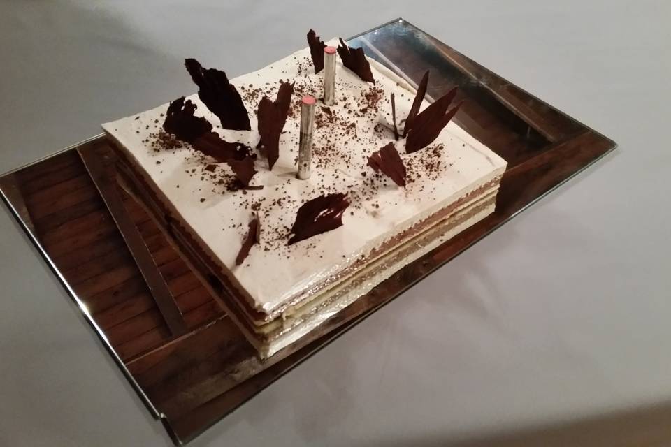 Gâteau 3 chocolats