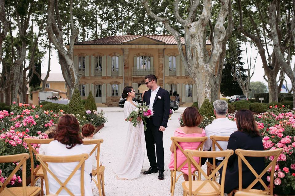 Mariage au Château La Gordonne