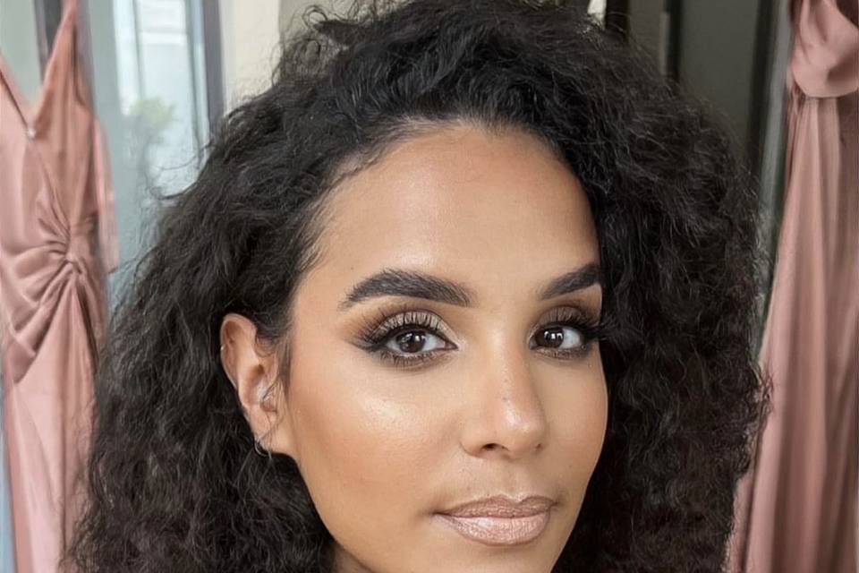 Hair and makeup by Olivia Can