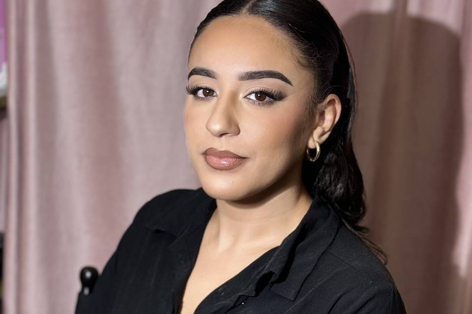 Hair and makeup by Olivia Can