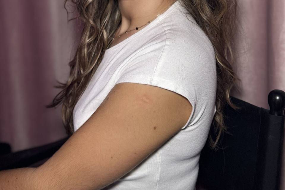 Hair and makeup by Olivia Can