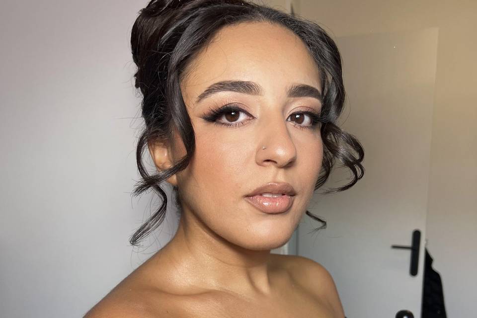 Hair and makeup by Olivia Can