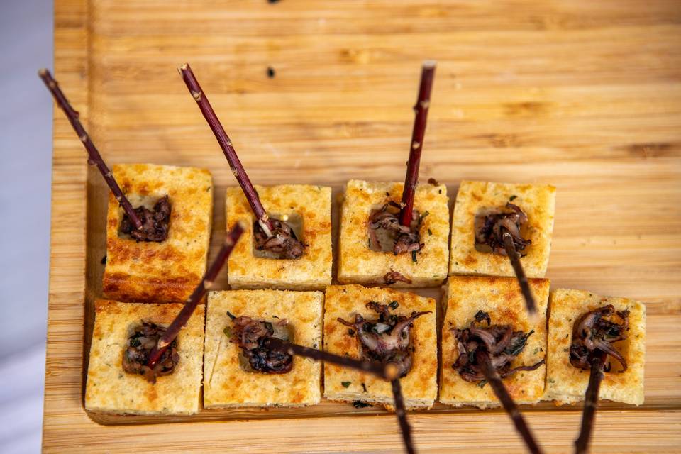 Brochettes salées