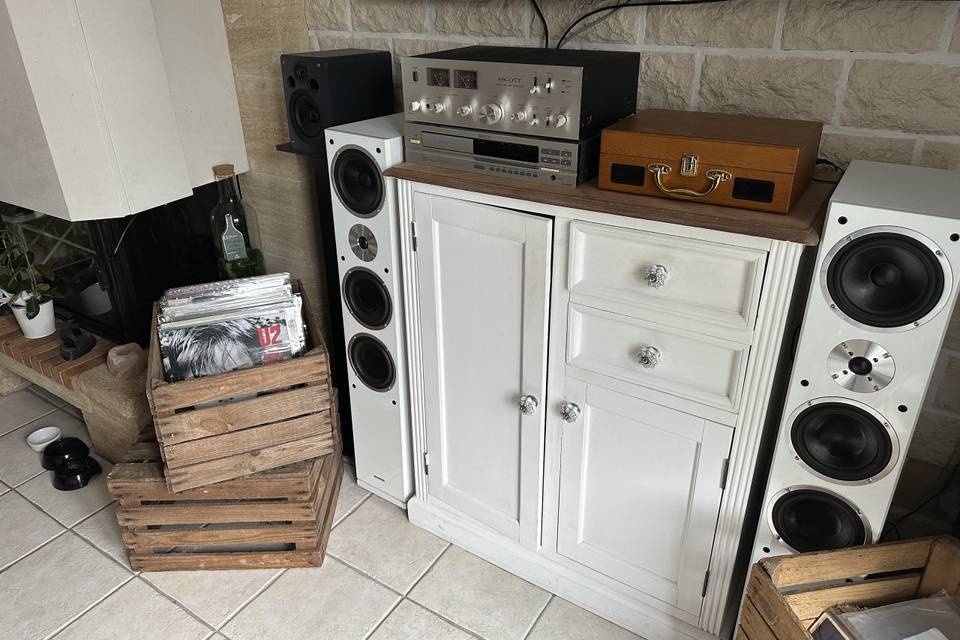 Bar à vinyle